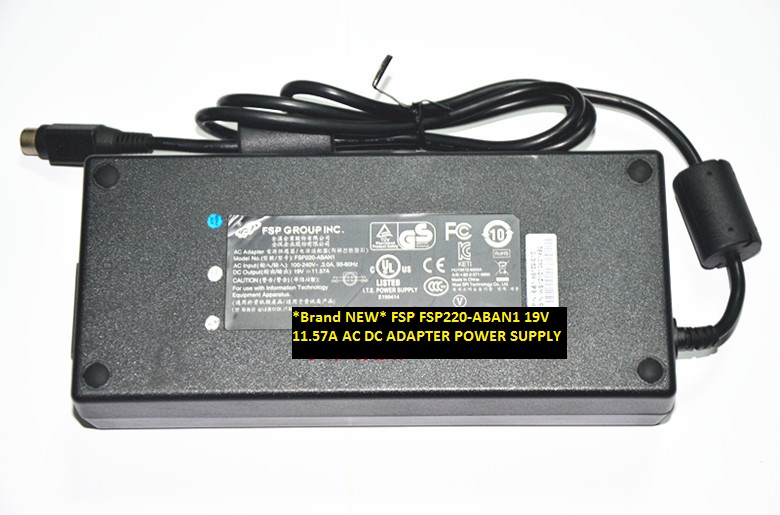 *Brand NEW* FSP FSP220-ABAN1 19V 11.57A AC DC ADAPTER POWER SUPPLY